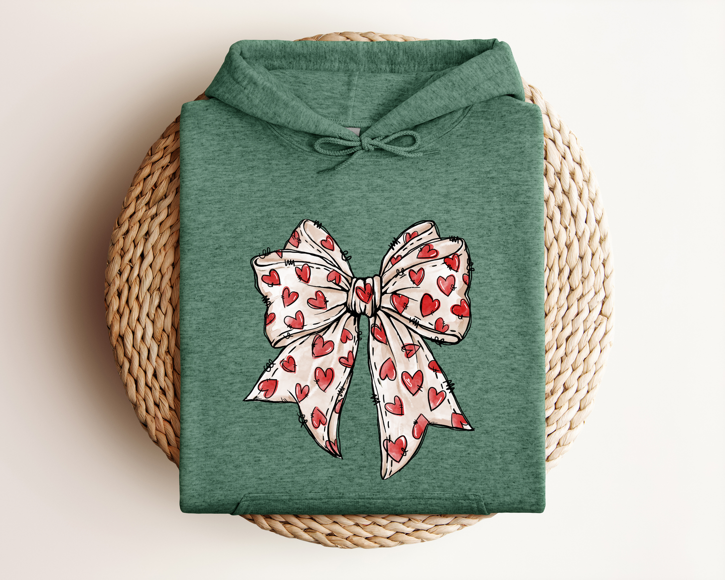 VALENTINE BOW HOODIE
