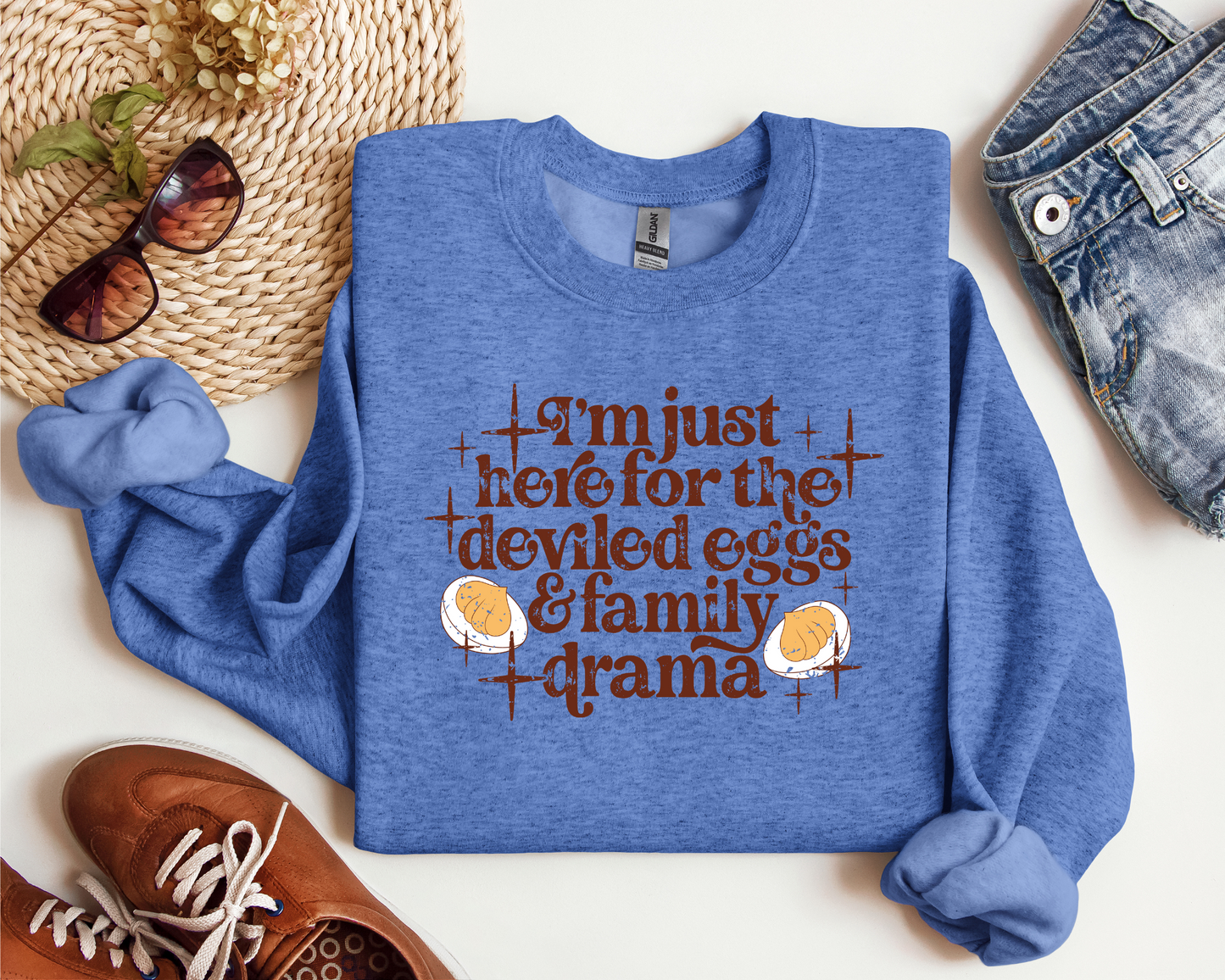 I'M JUST HERE FOR THE DEVILED EGGS CREW