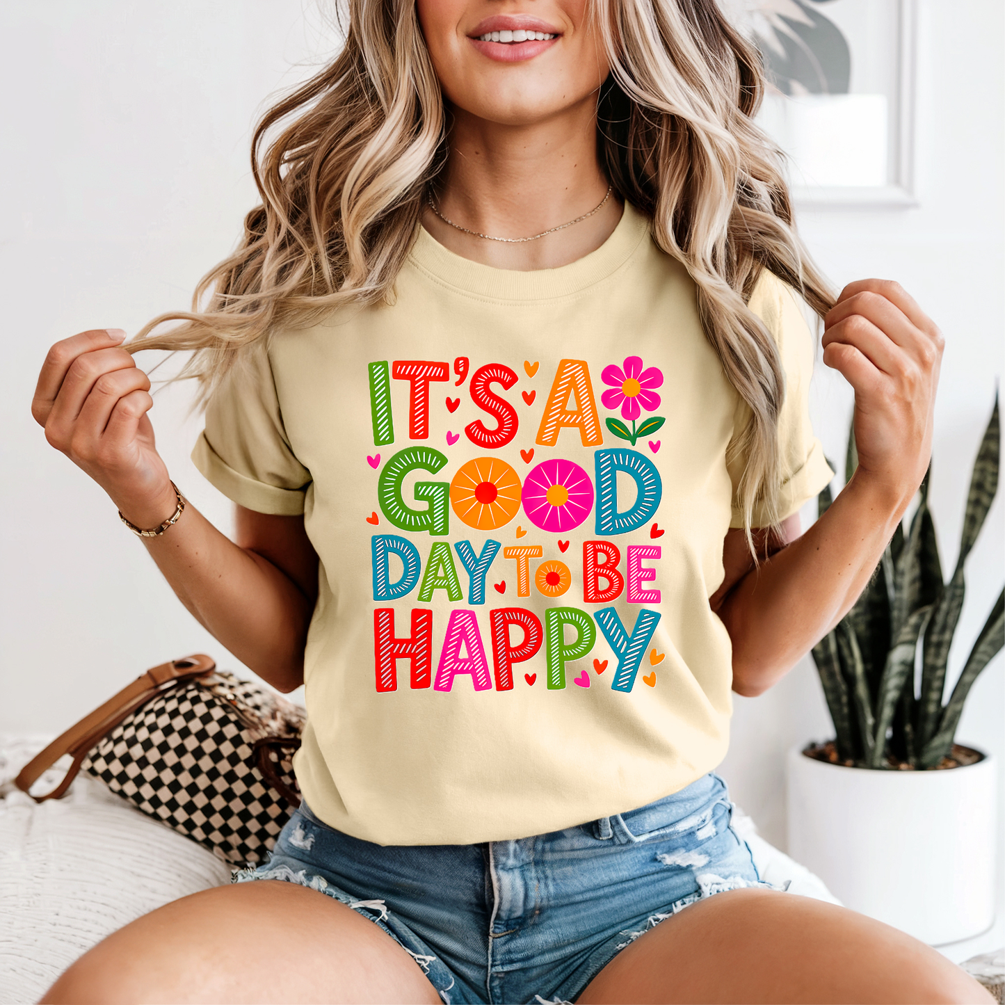 *NEW* IT'S A GOOD DAY TO BE HAPPY CC SHIRT
