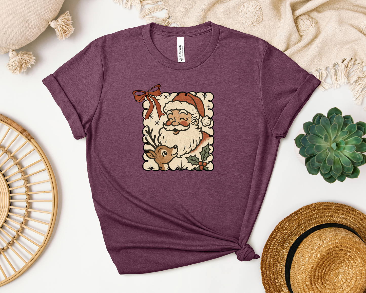 SANTA STAMP SHIRT