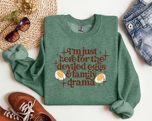 I'M JUST HERE FOR THE DEVILED EGGS CREW