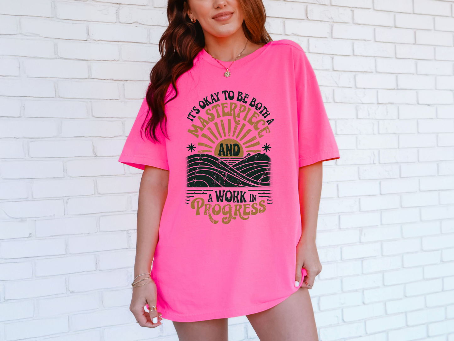 *NEW* MASTERPIECE AND A WORK IN PROGRESS CC SHIRT