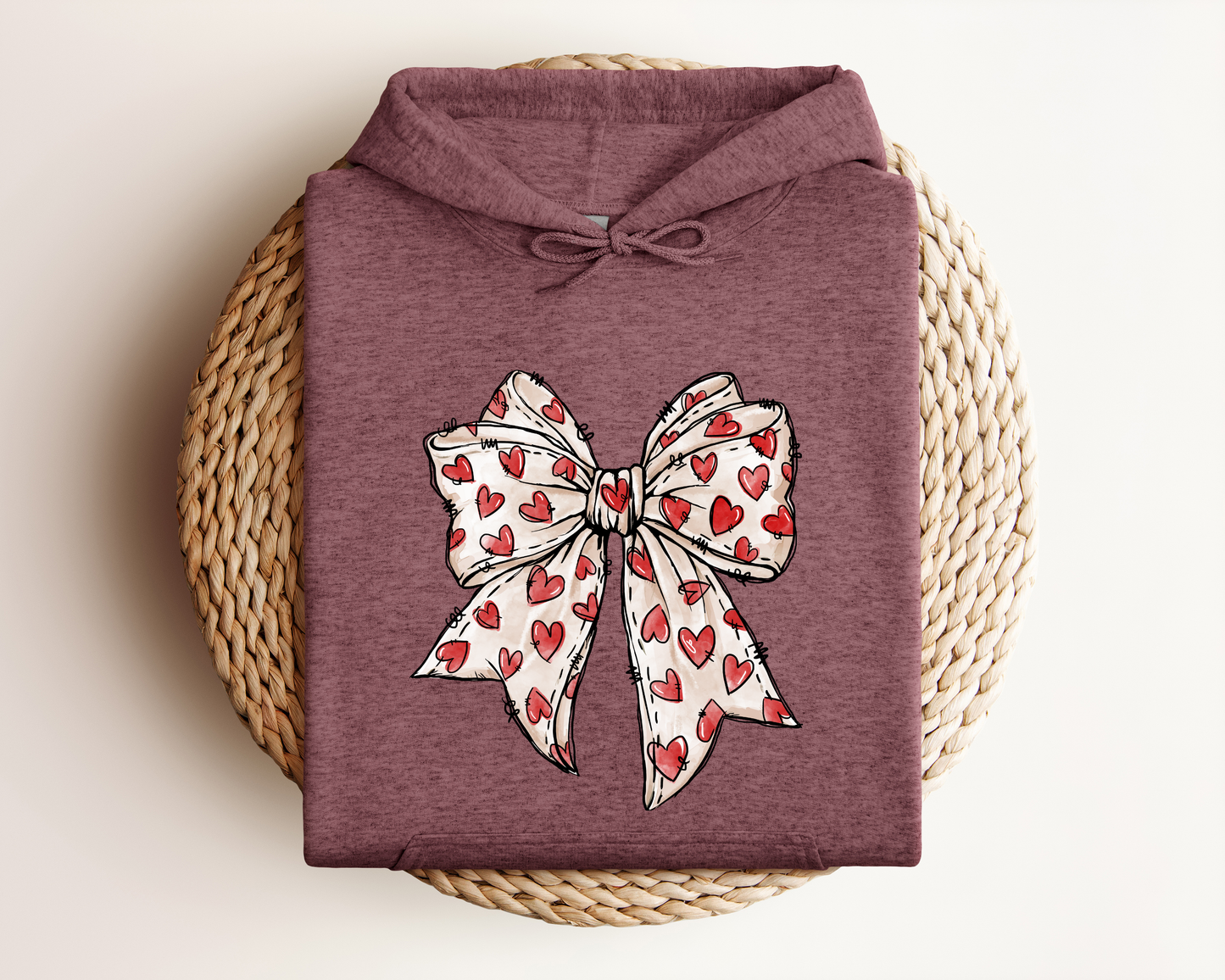 VALENTINE BOW HOODIE