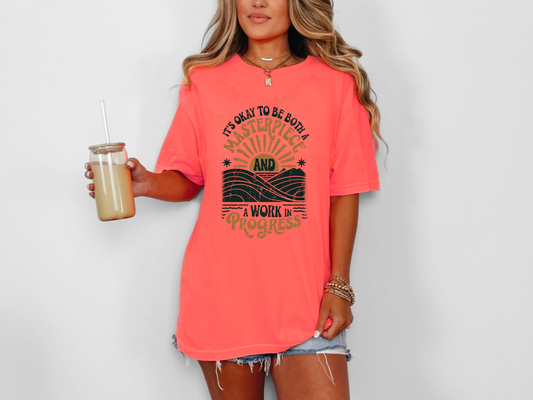 *NEW* MASTERPIECE AND A WORK IN PROGRESS CC SHIRT