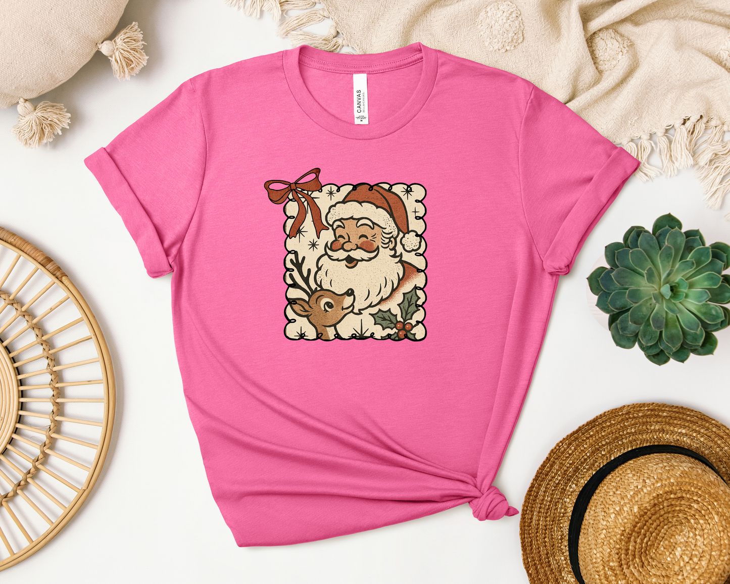 SANTA STAMP SHIRT