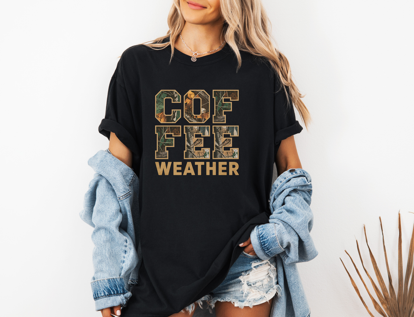*NEW* COFFEE WEATHER CAMO CC SHIRT