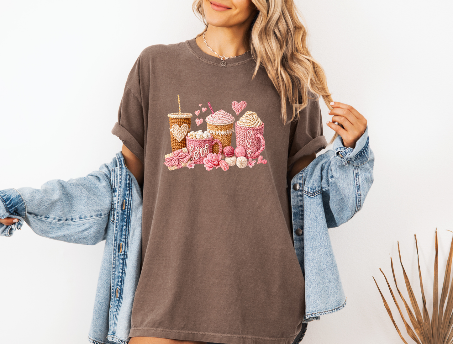 *NEW* YARN VALENTINE COFFEE CUPS CC SHIRT