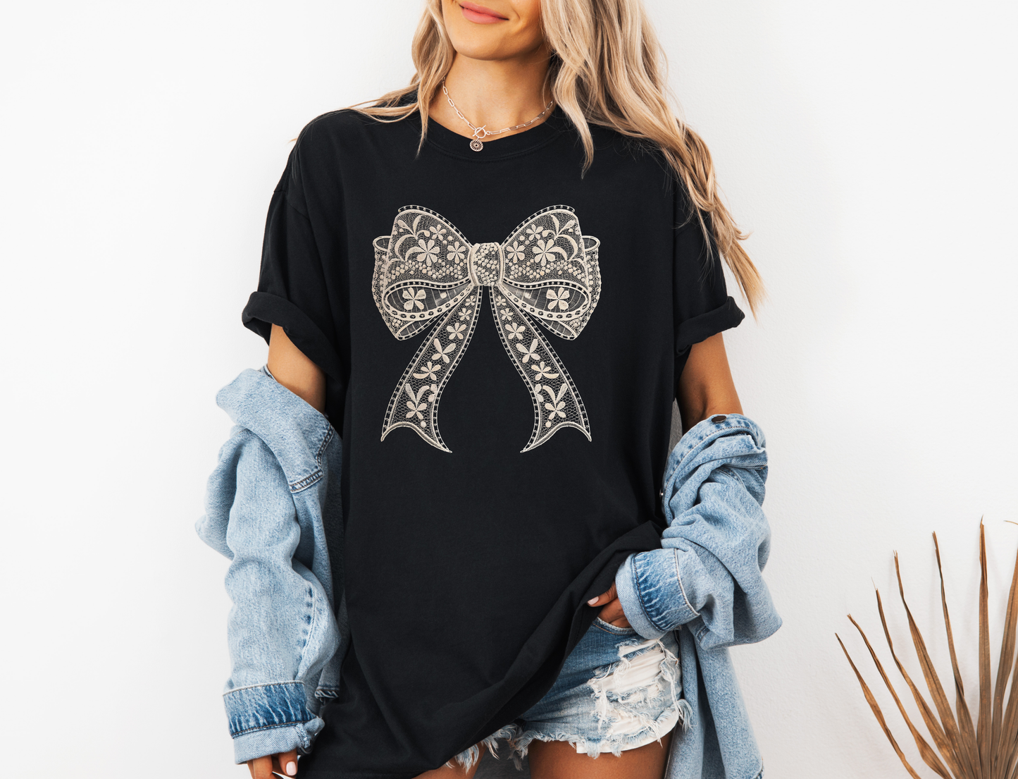 *NEW* LACE BOW CC SHIRT