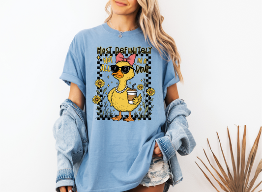 *NEW* MOST DEFINITELY NOT ALL IN A ROW CC SHIRT