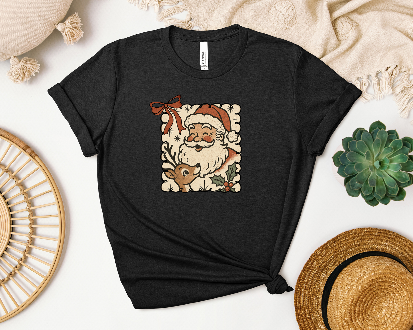 SANTA STAMP SHIRT