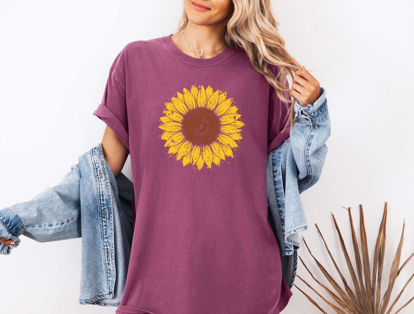 DISTRESSED SUNFLOWER CC SHIRT