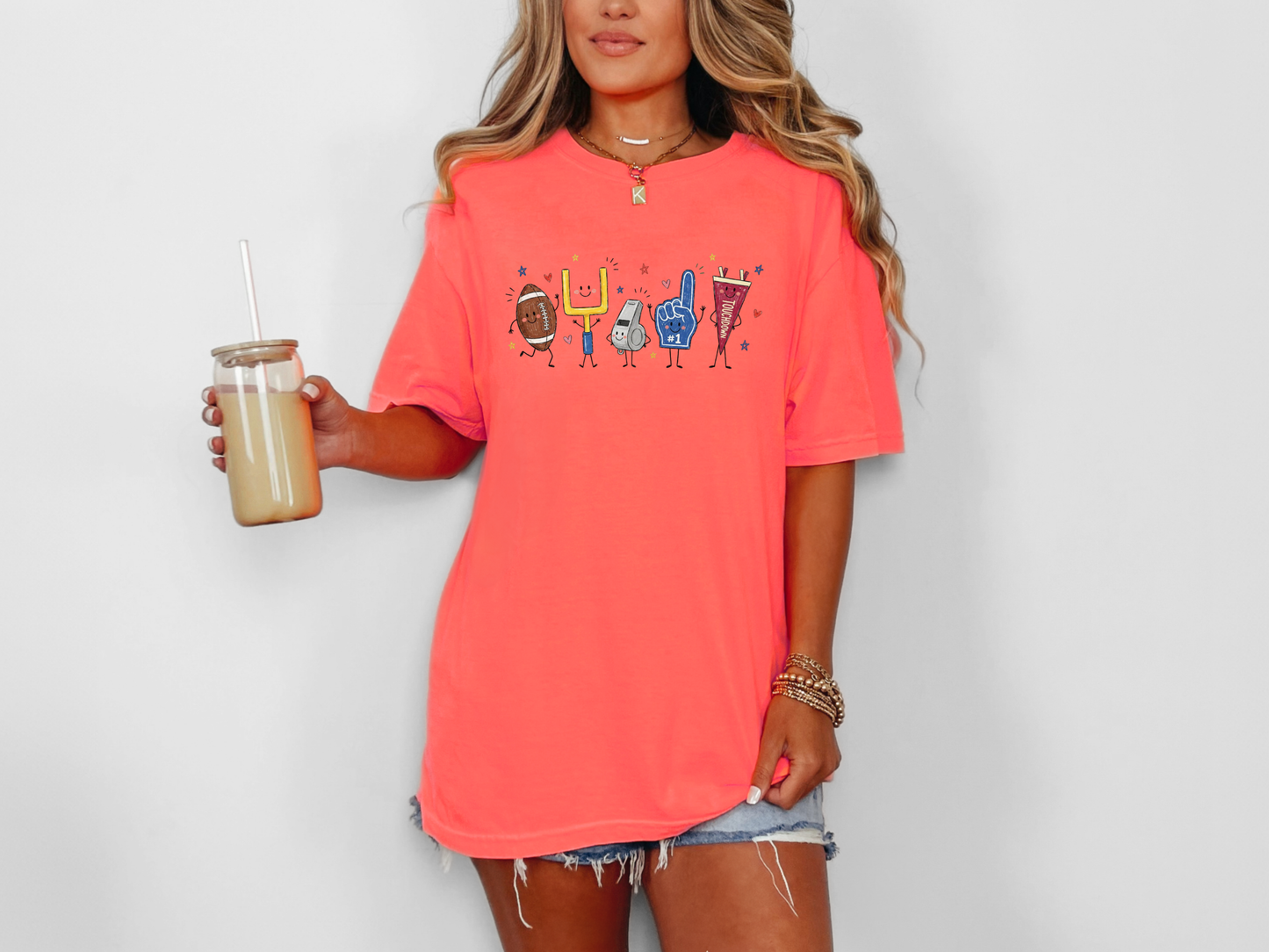 *NEW* FOOTBALL DOODLE CC SHIRT