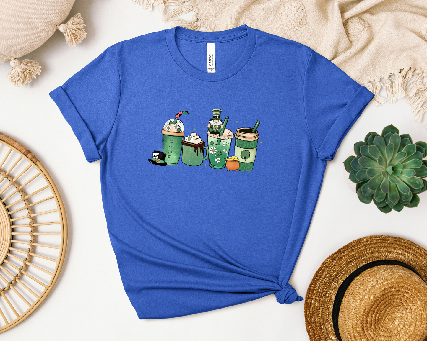 *NEW* ST. PATTY COFFEE CUPS SHIRT