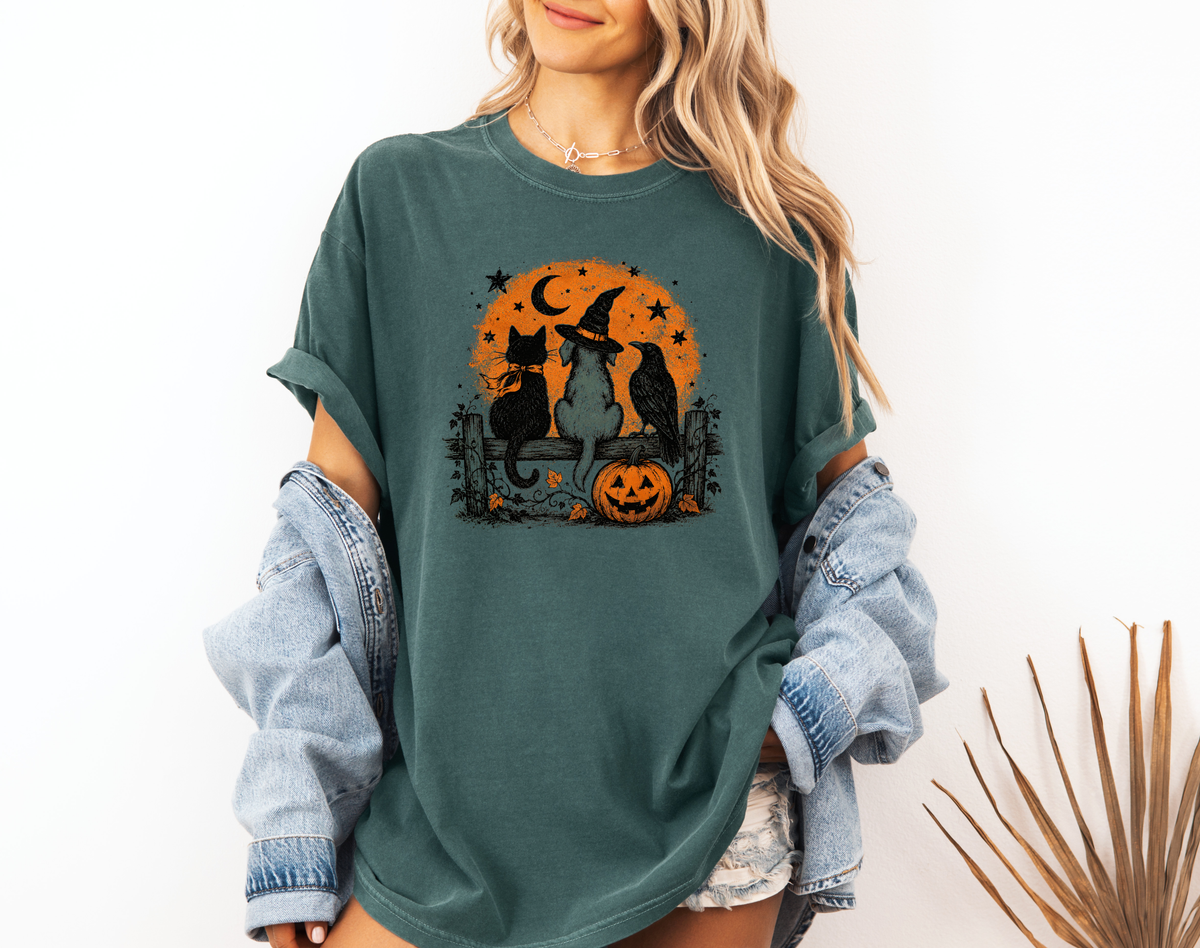 *NEW* HALLOWEEN CAT DOG CC SHIRT