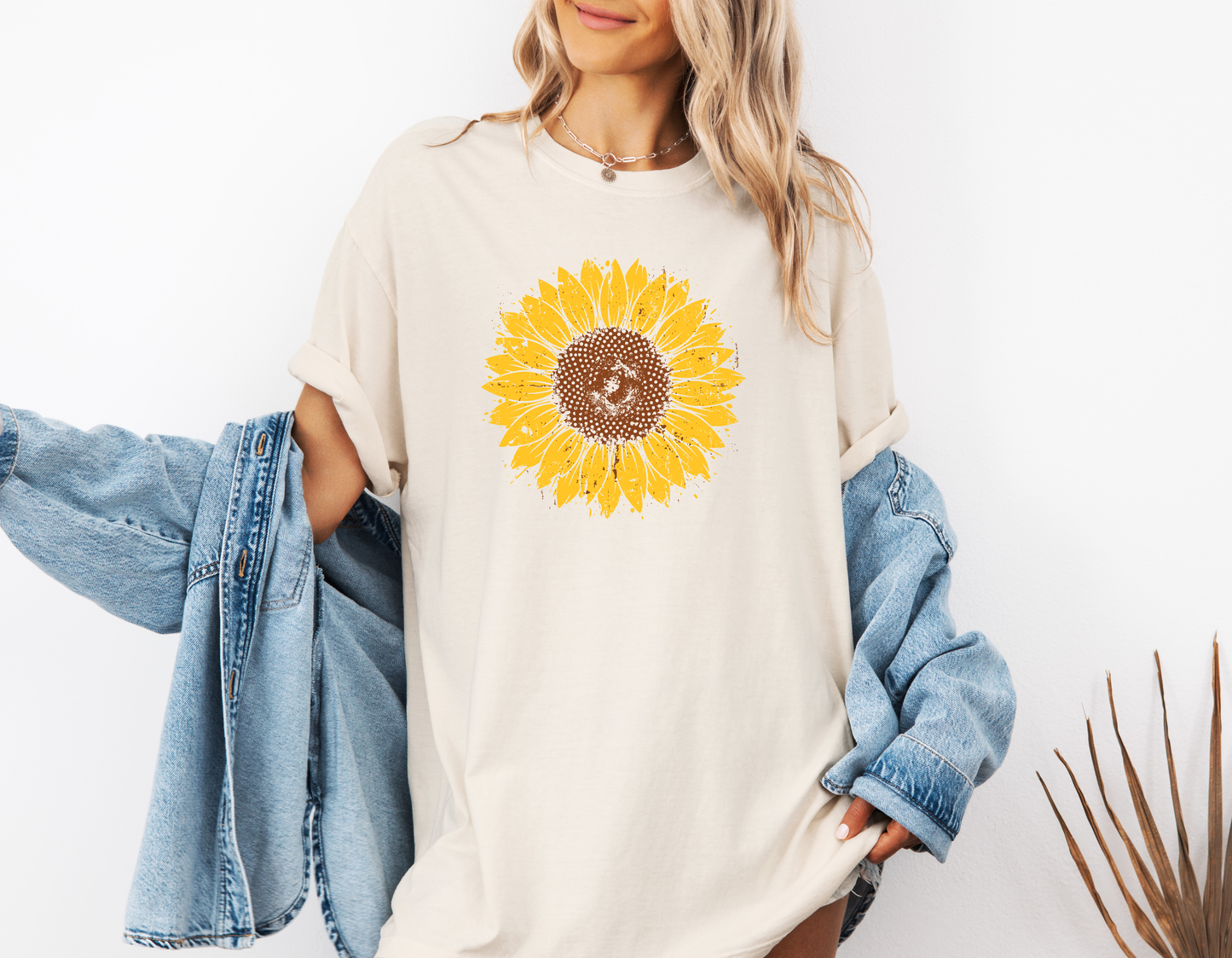 DISTRESSED SUNFLOWER CC SHIRT