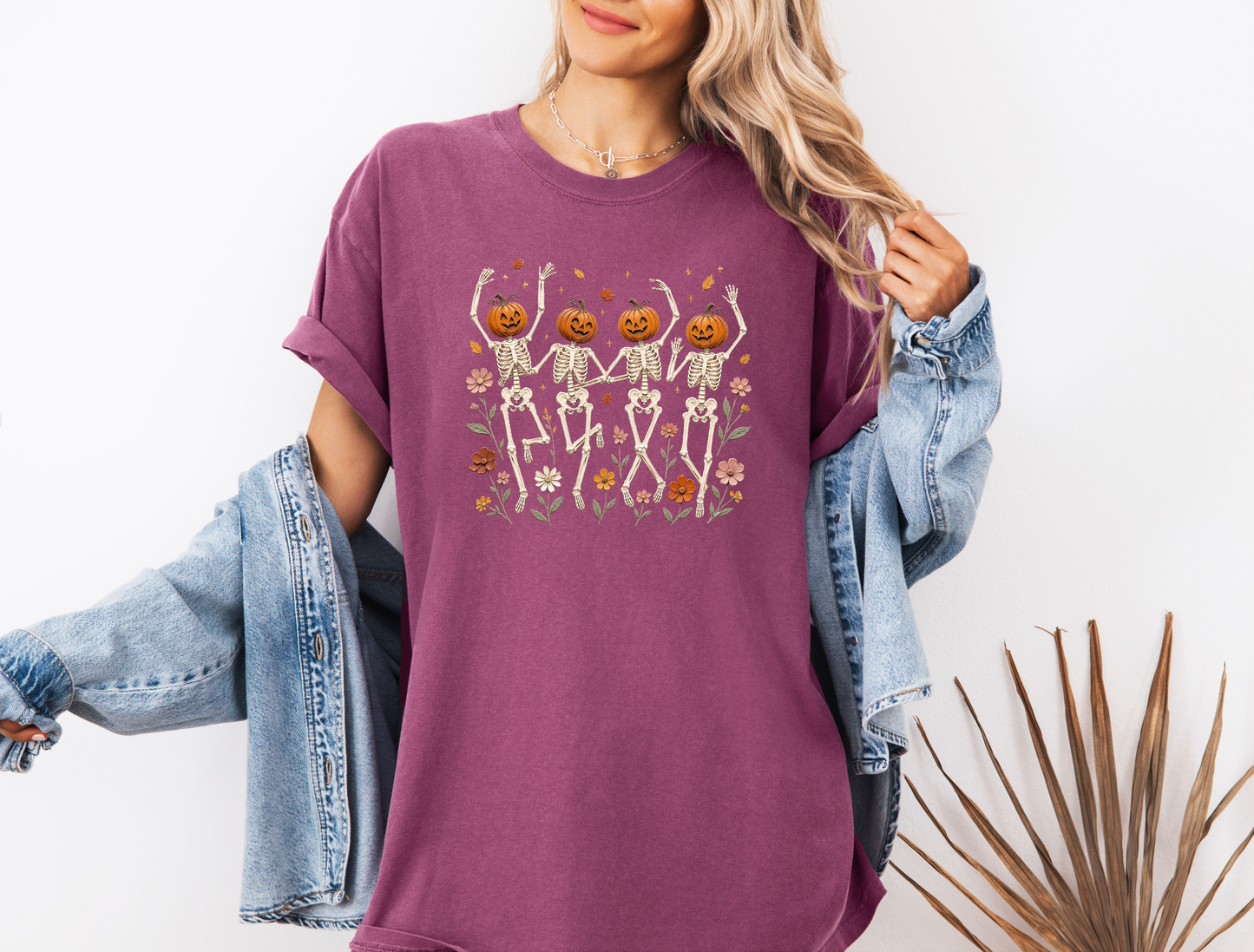 *NEW* WILDFLOWER DANCING SKELETON CC SHIRT