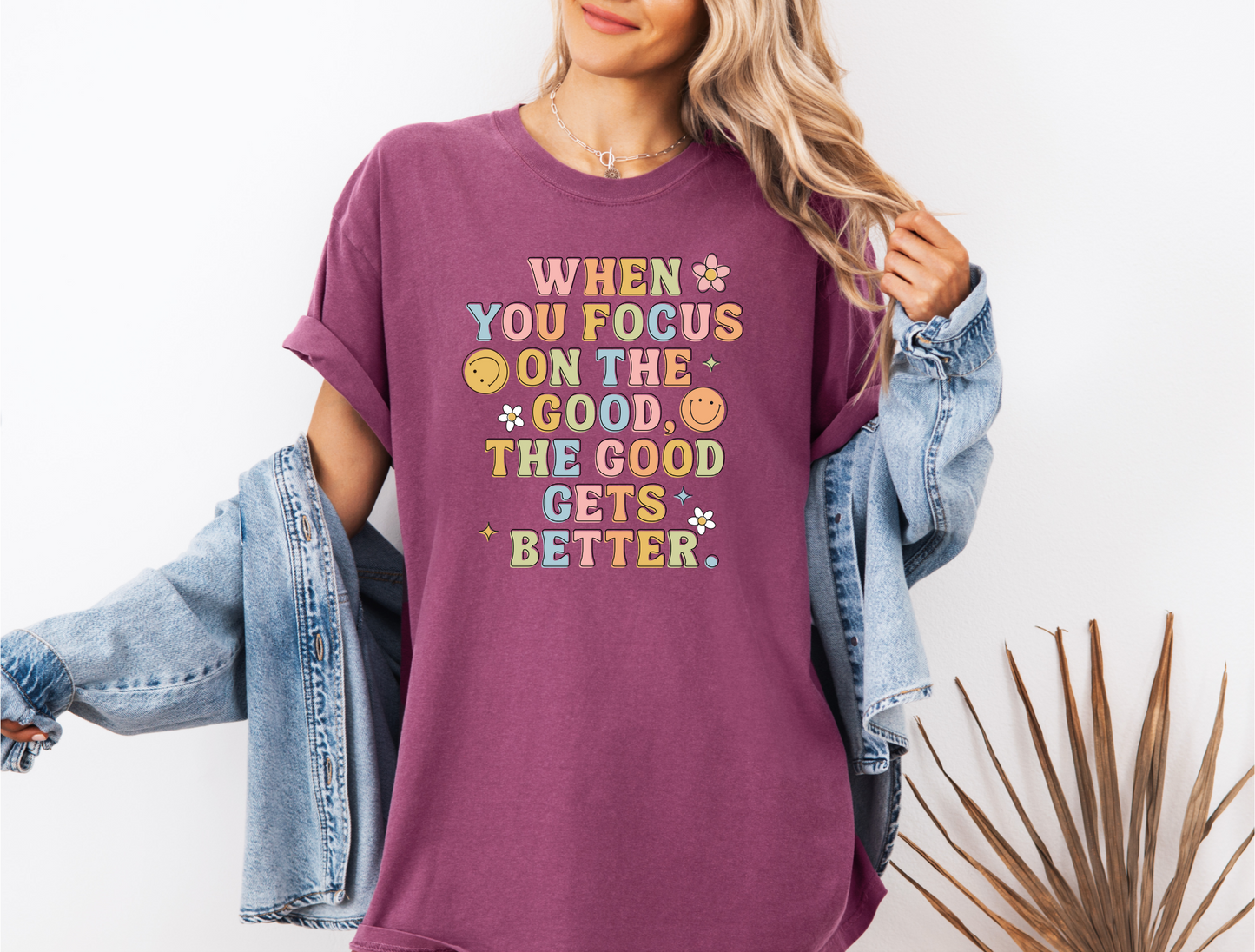 WHEN YOU FOCUS ON THE GOOD CC SHIRT