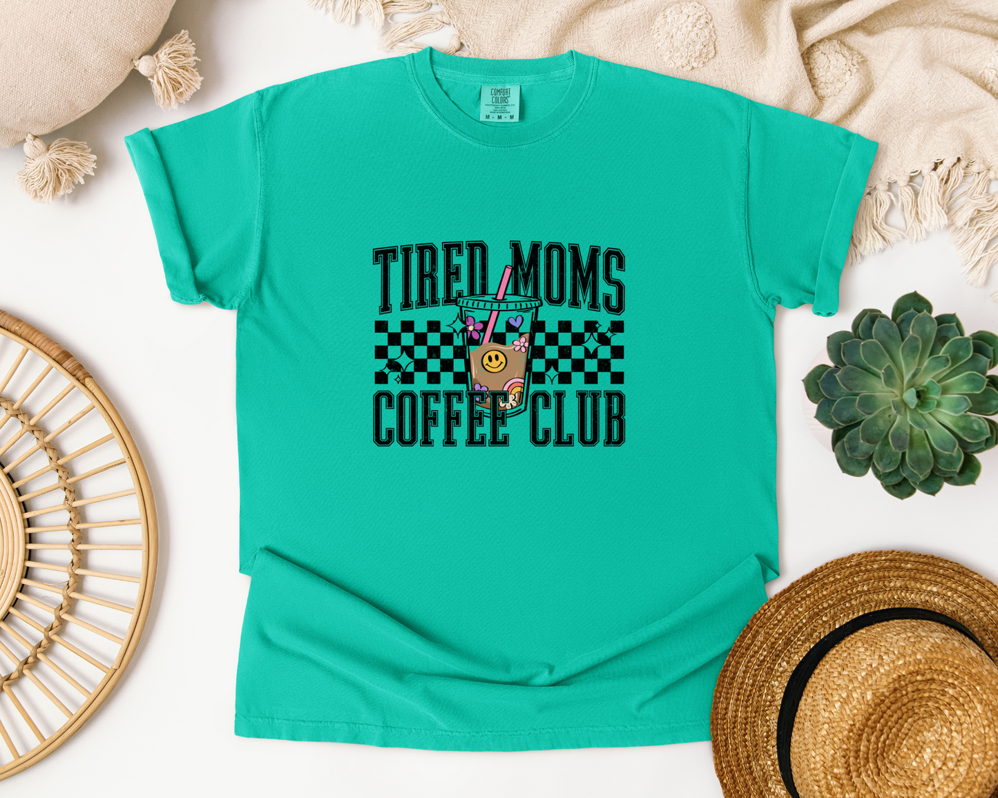 TIRED MOMS COFFEE CLUB CC SHIRT