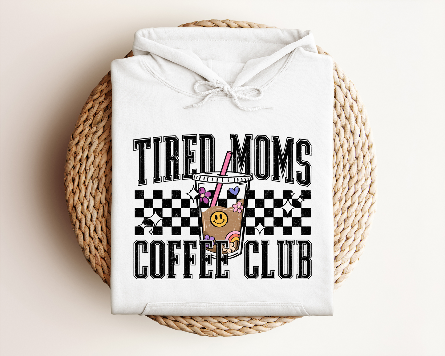 TIRED MOMS COFFEE CLUB HOODIE