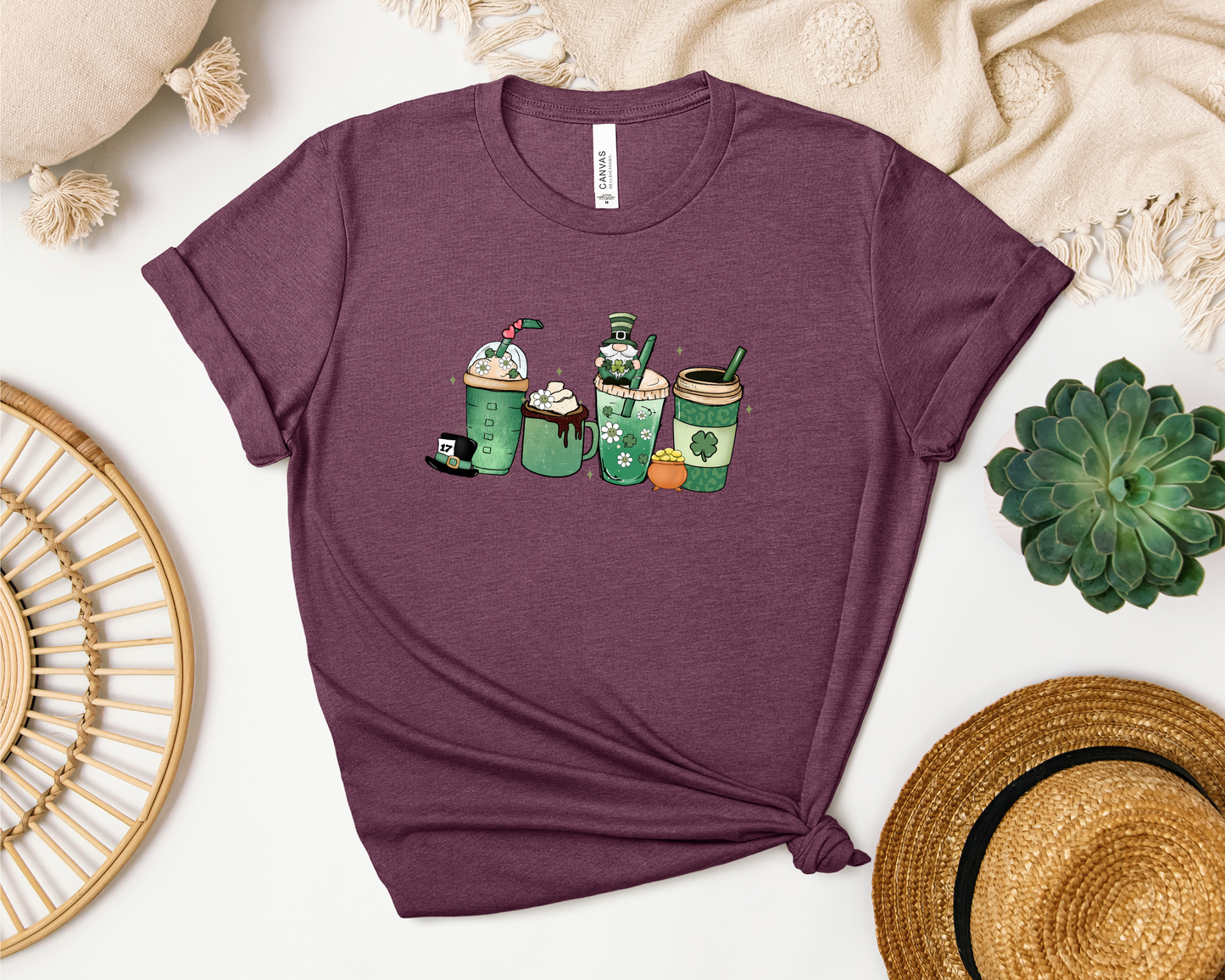 *NEW* ST. PATTY COFFEE CUPS SHIRT