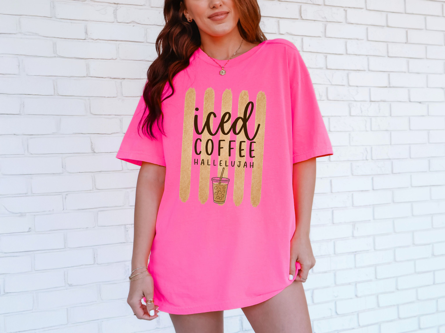 *NEW* ICED COFFEE HALLELUJA CC SHIRT