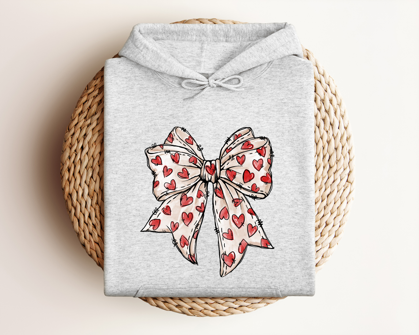 VALENTINE BOW HOODIE