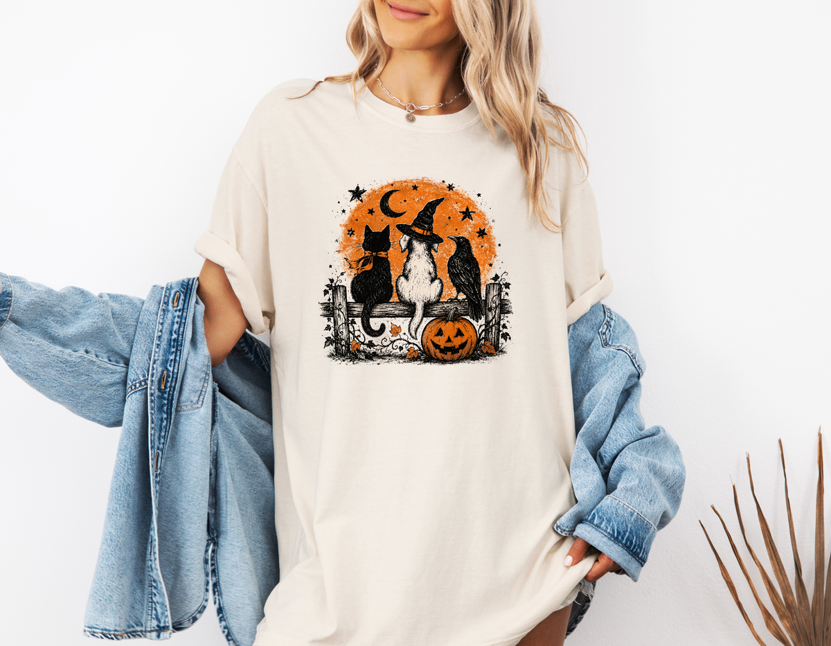 *NEW* HALLOWEEN CAT DOG CC SHIRT