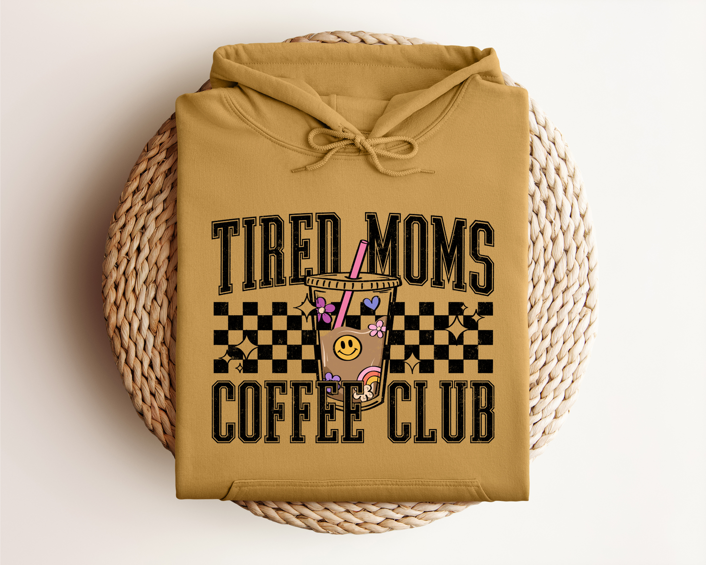 TIRED MOMS COFFEE CLUB HOODIE