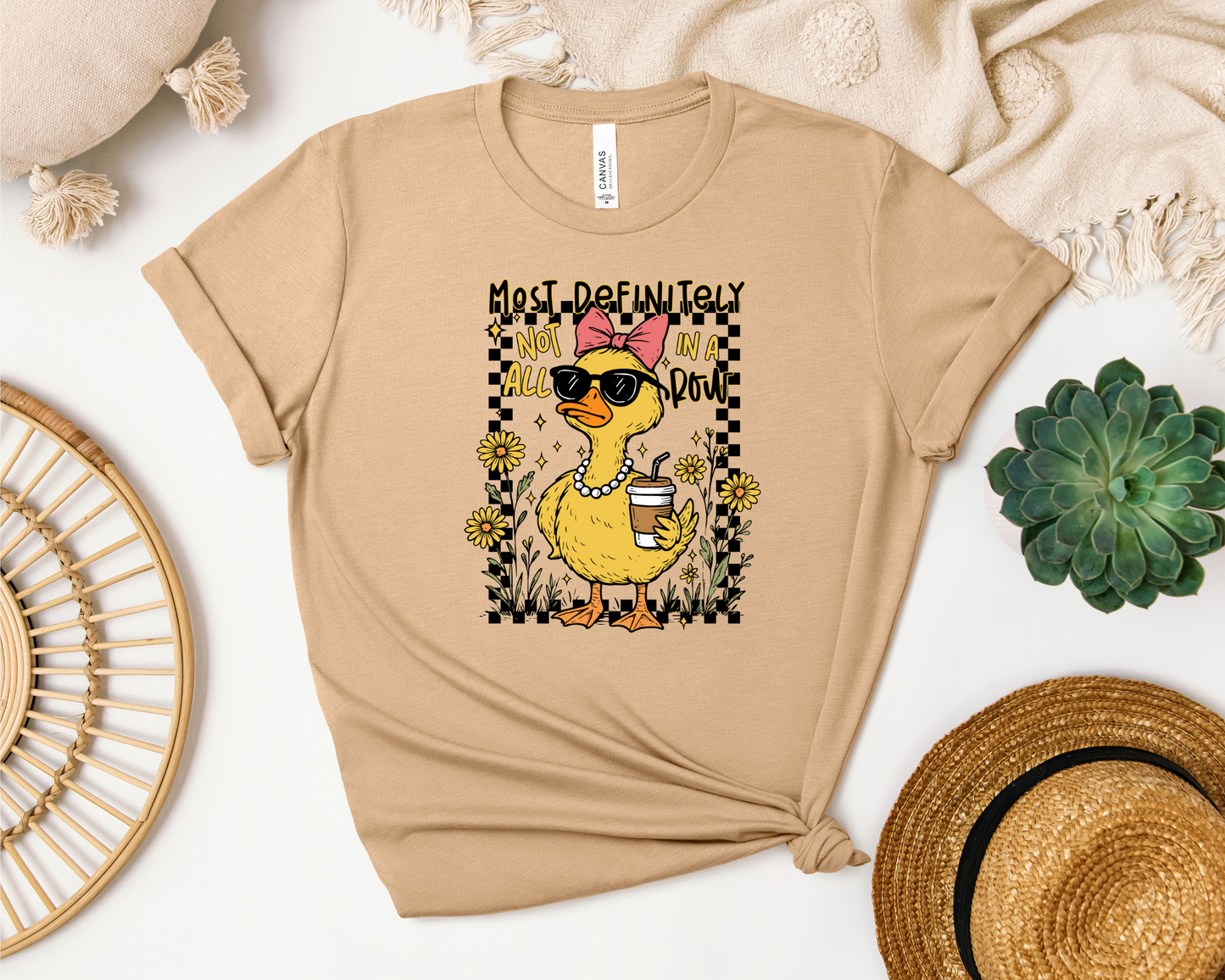 MOST DEFINITELY NOT ALL IN A ROW SHIRT