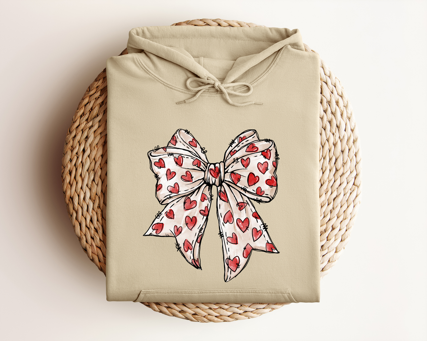 VALENTINE BOW HOODIE
