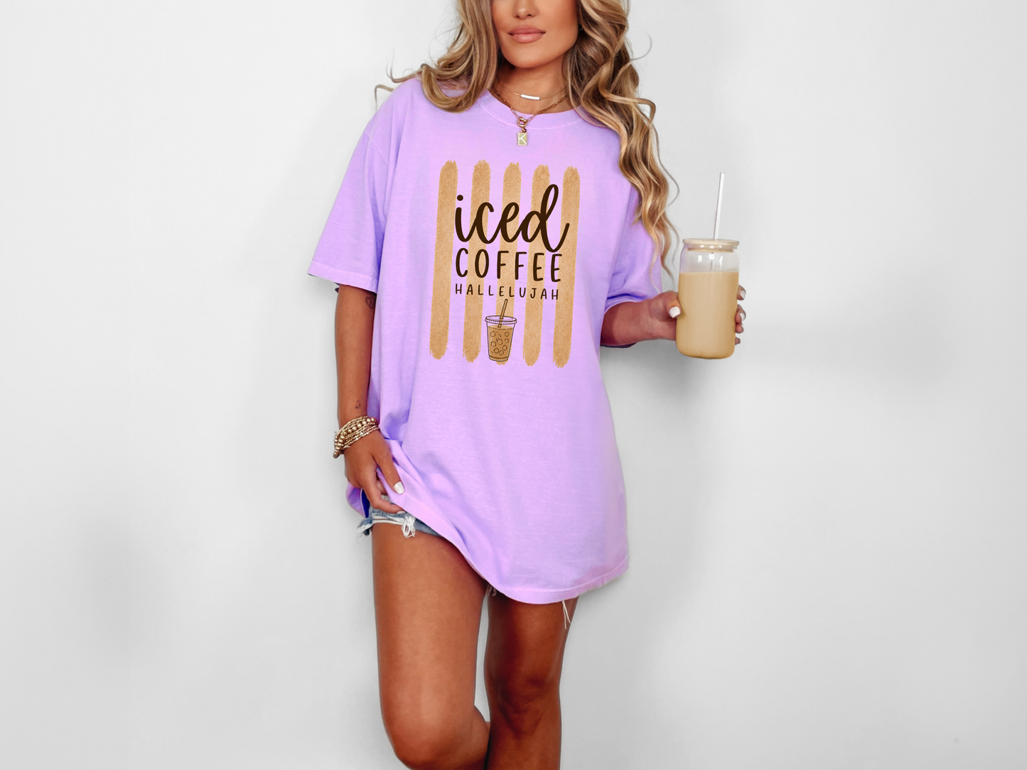 *NEW* ICED COFFEE HALLELUJA CC SHIRT