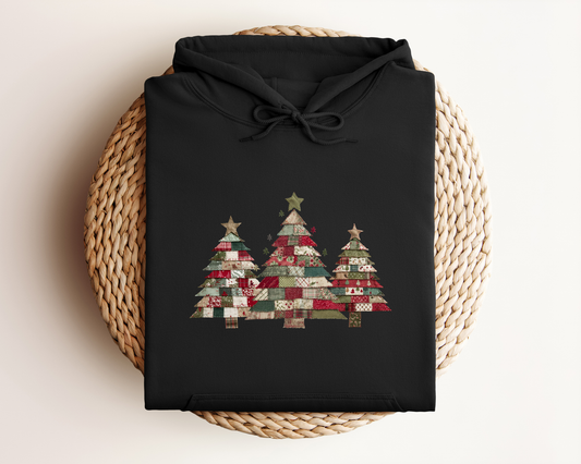 *NEW* PATCHWORK TREES HOODIE