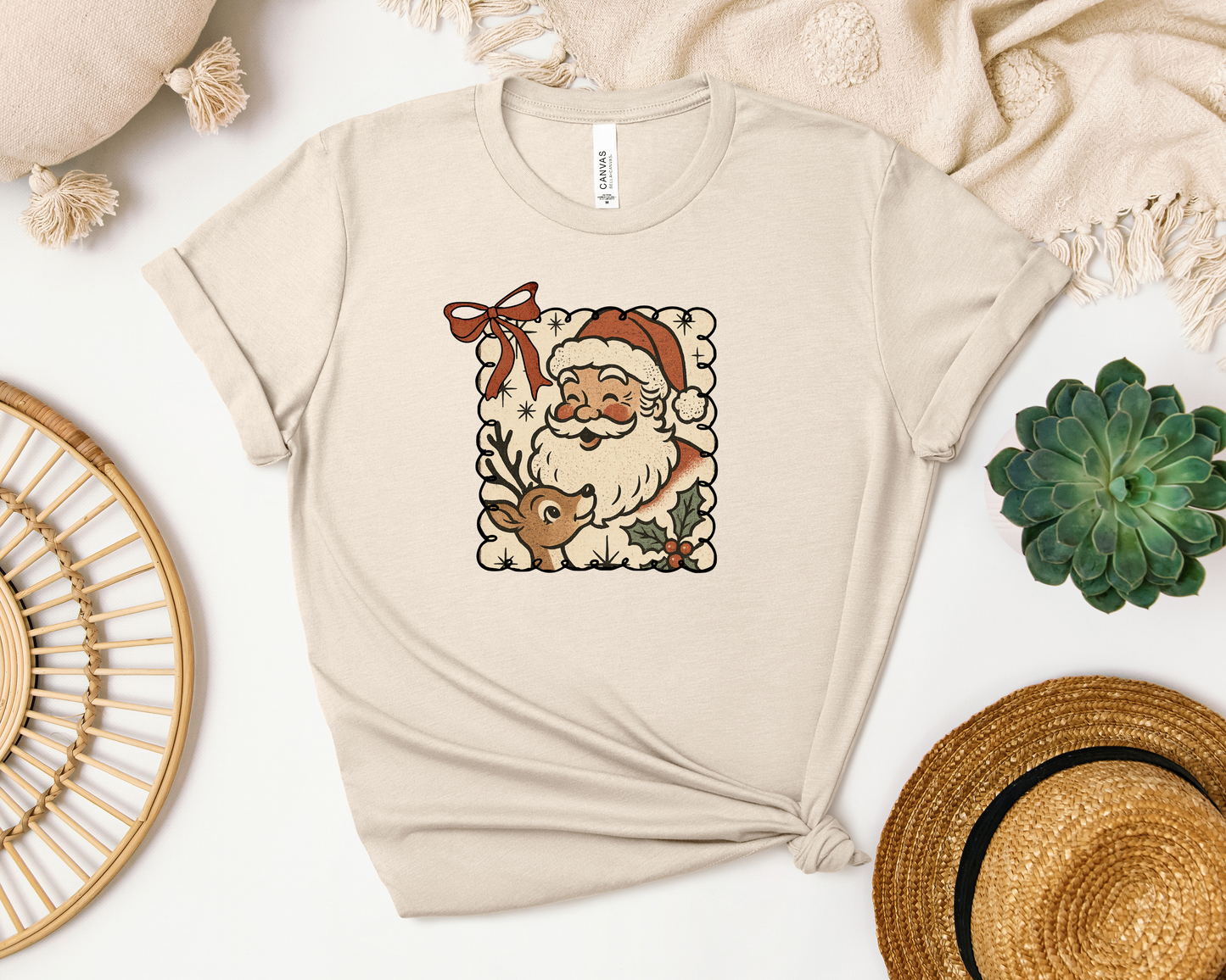 SANTA STAMP SHIRT