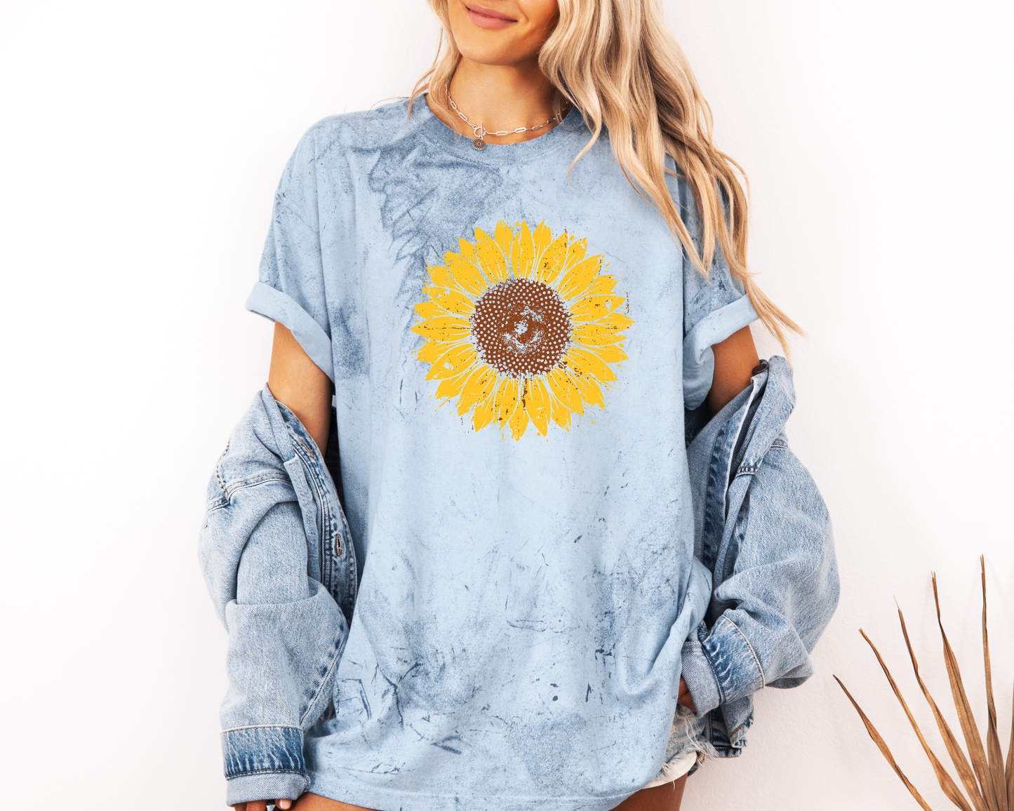 DISTRESSED SUNFLOWER CC SHIRT