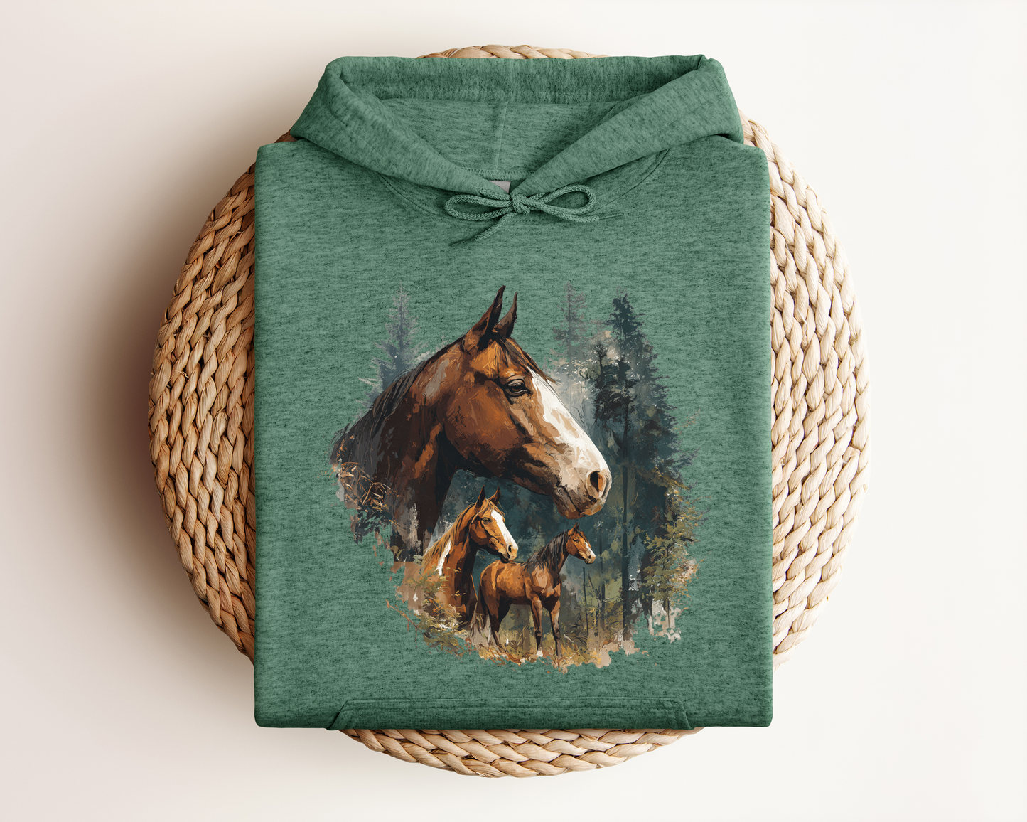 WESTERN HORSE HOODIE