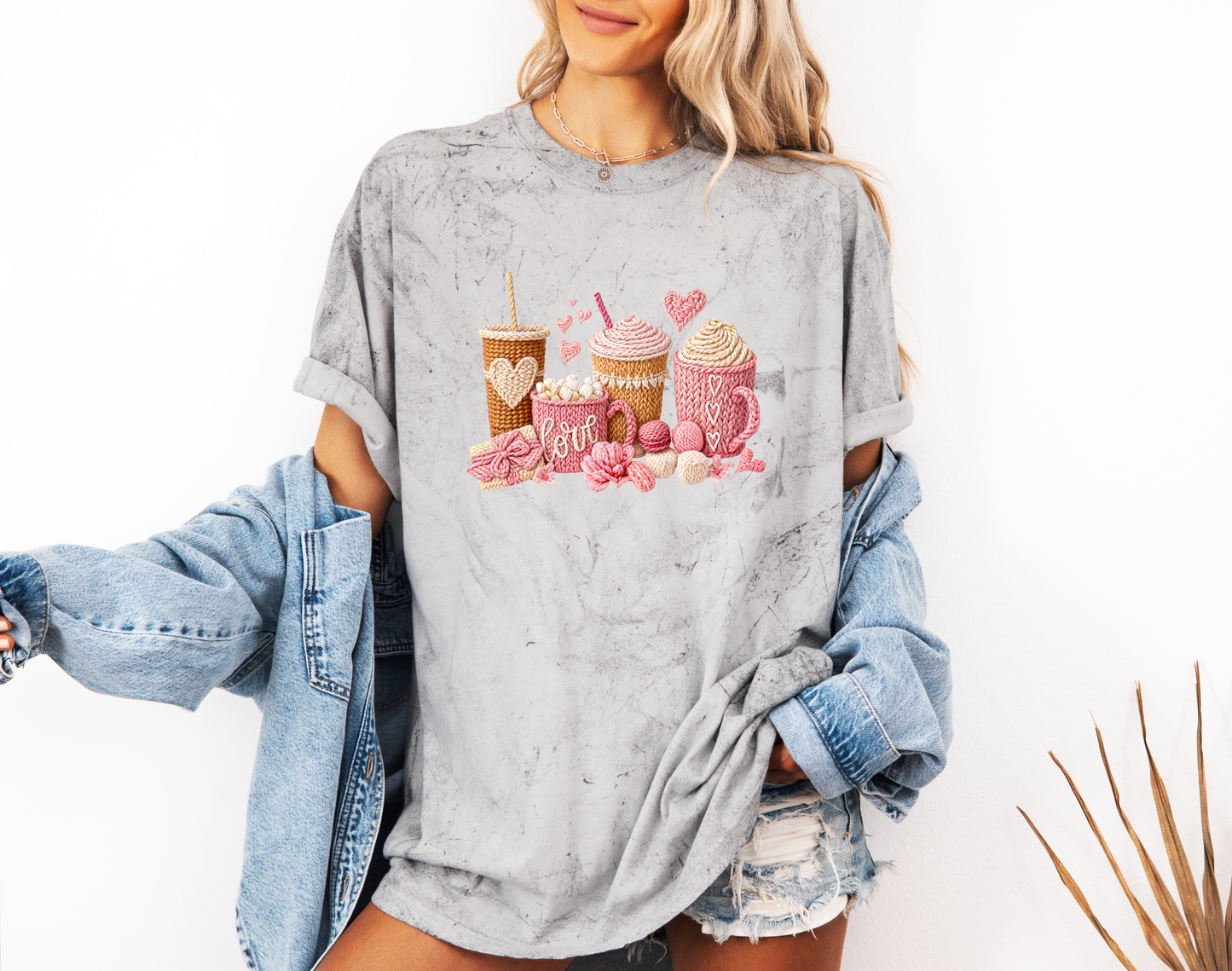 *NEW* YARN VALENTINE COFFEE CUPS CC SHIRT
