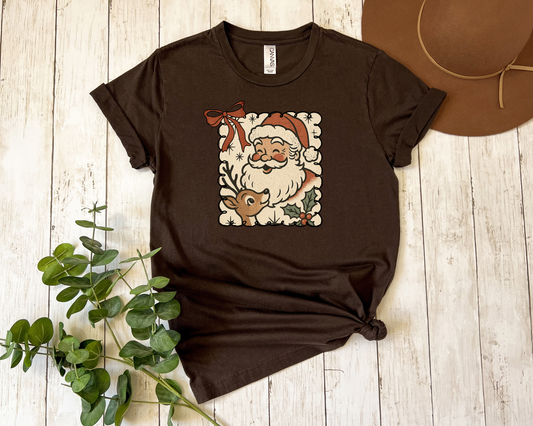 SANTA STAMP SHIRT