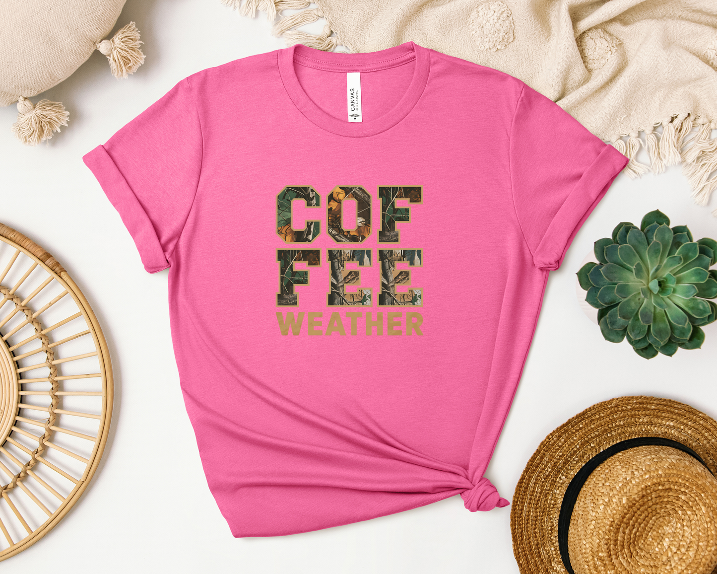 *NEW* COFFEE WEATHER CAMO SHIRT