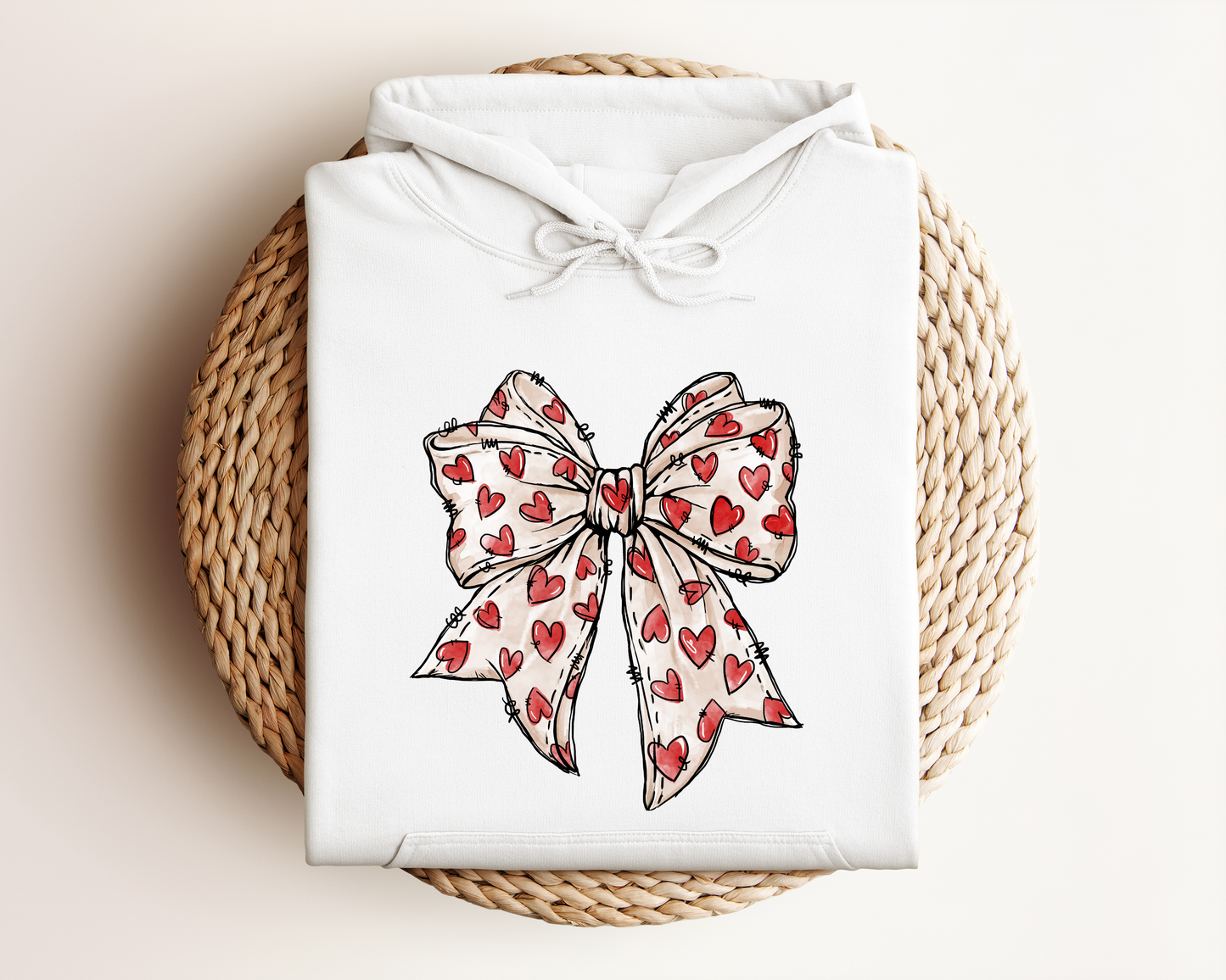 VALENTINE BOW HOODIE