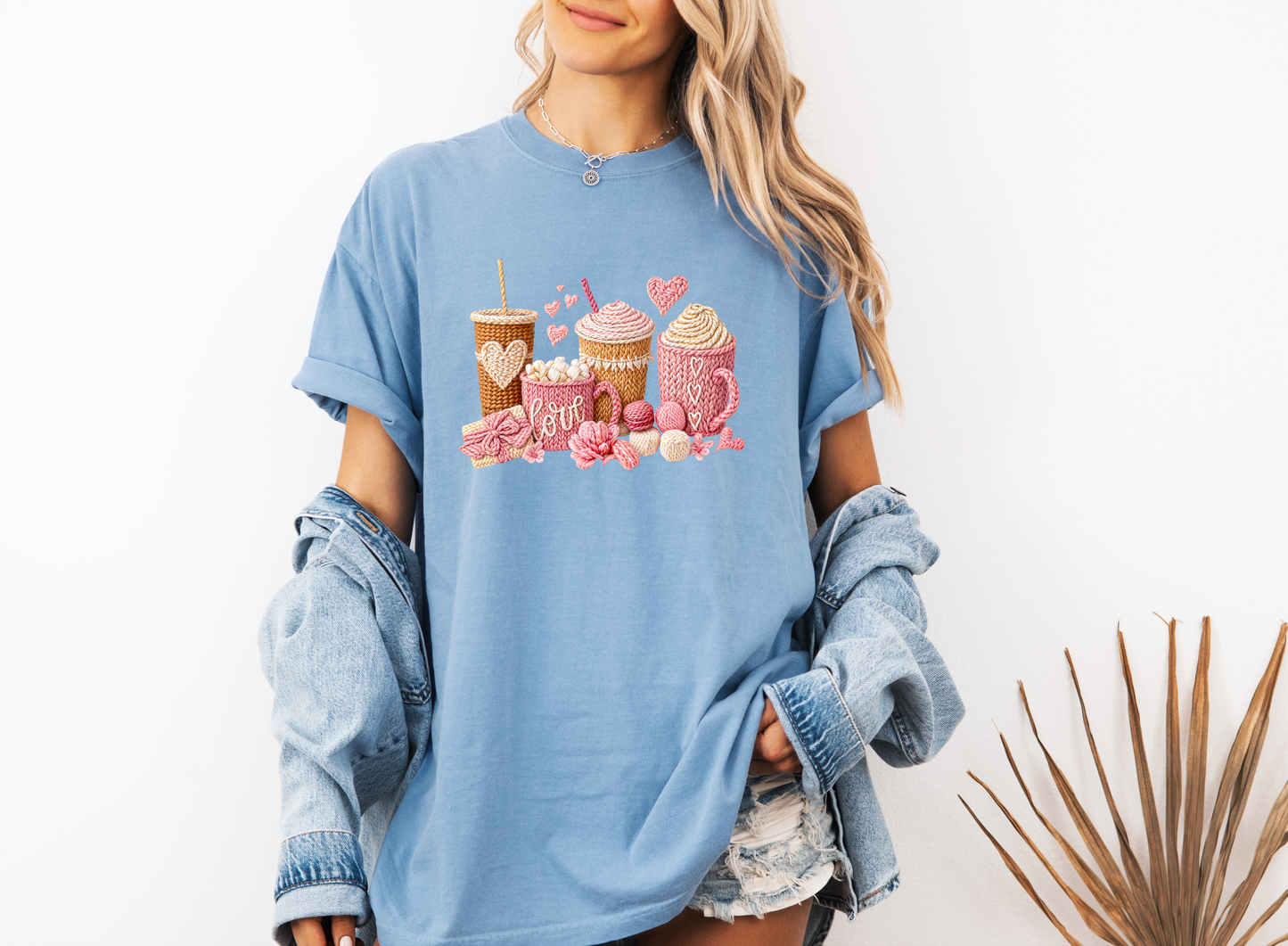 *NEW* YARN VALENTINE COFFEE CUPS CC SHIRT