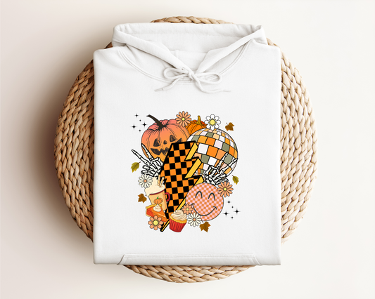FALL RETRO SMILEY HOODIE