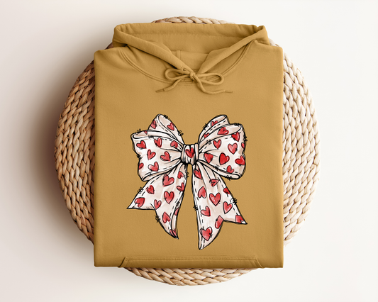 VALENTINE BOW HOODIE