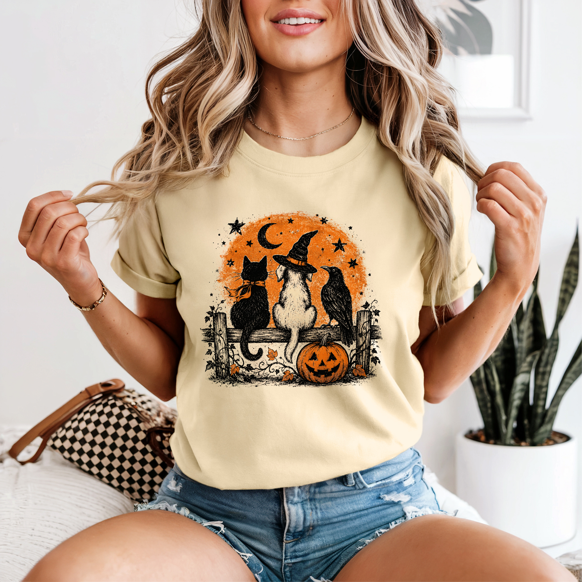 *NEW* HALLOWEEN CAT DOG CC SHIRT