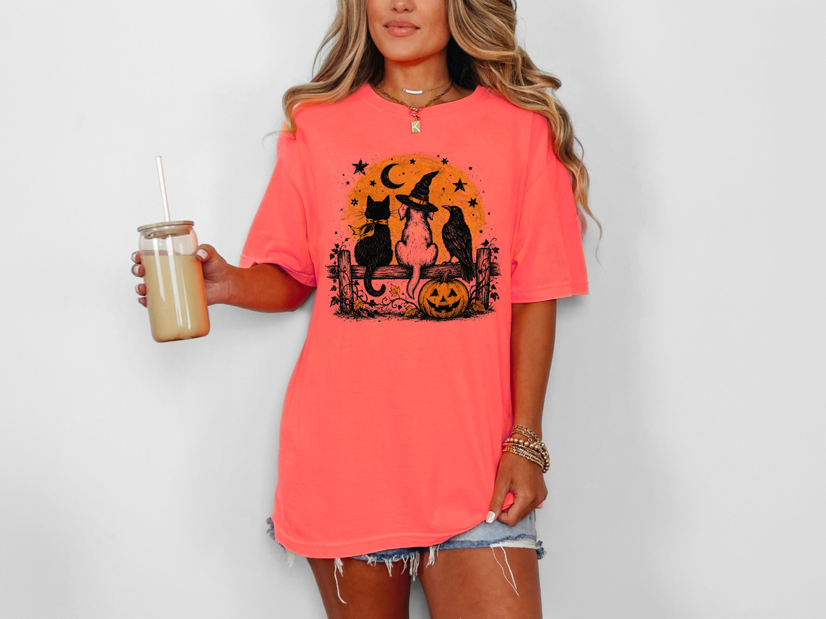 *NEW* HALLOWEEN CAT DOG CC SHIRT