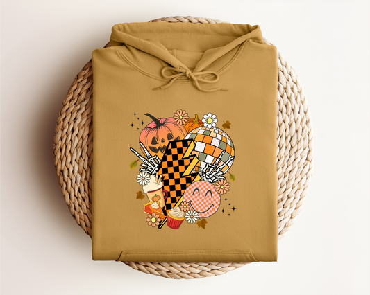 FALL RETRO SMILEY HOODIE