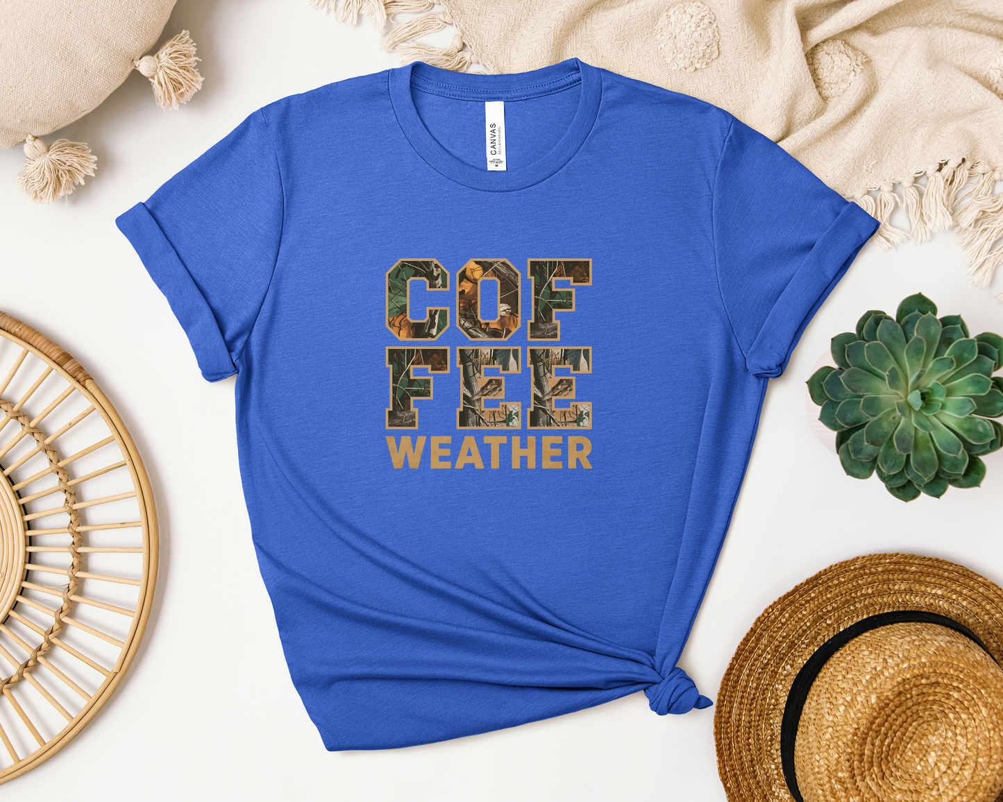 *NEW* COFFEE WEATHER CAMO SHIRT